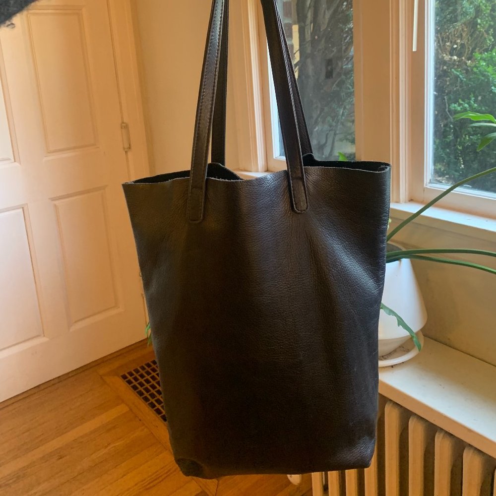 Baggu Leather Tote Bag